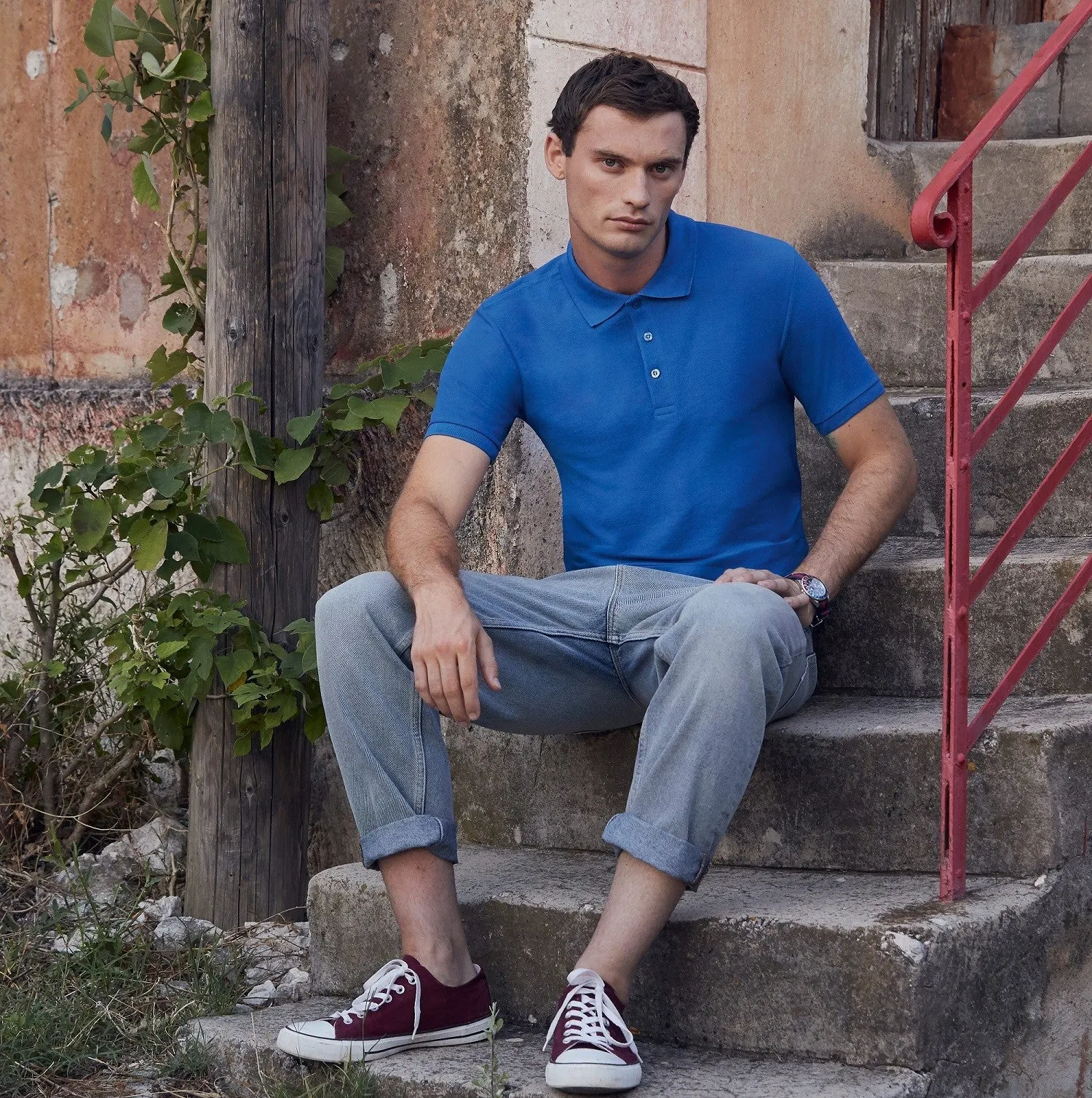 65/35 Tailored Fit Polo | WHITE