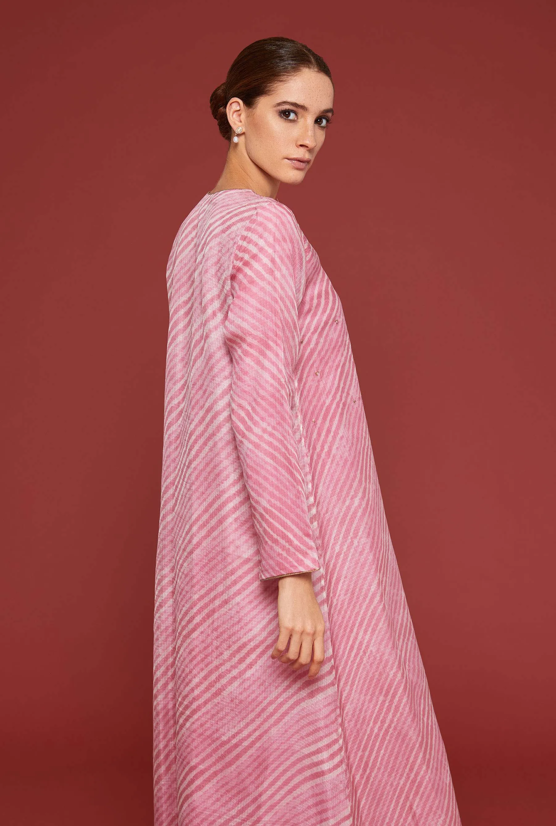 Alara Pink Kaftan