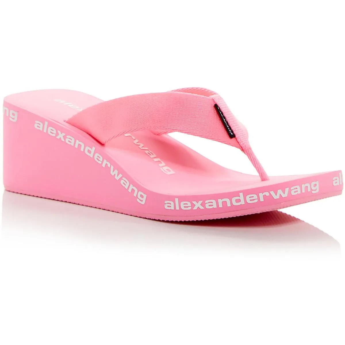 Alexander Wang Womens AW Wedge Flip Flop Slip On Casual Thong Sandals