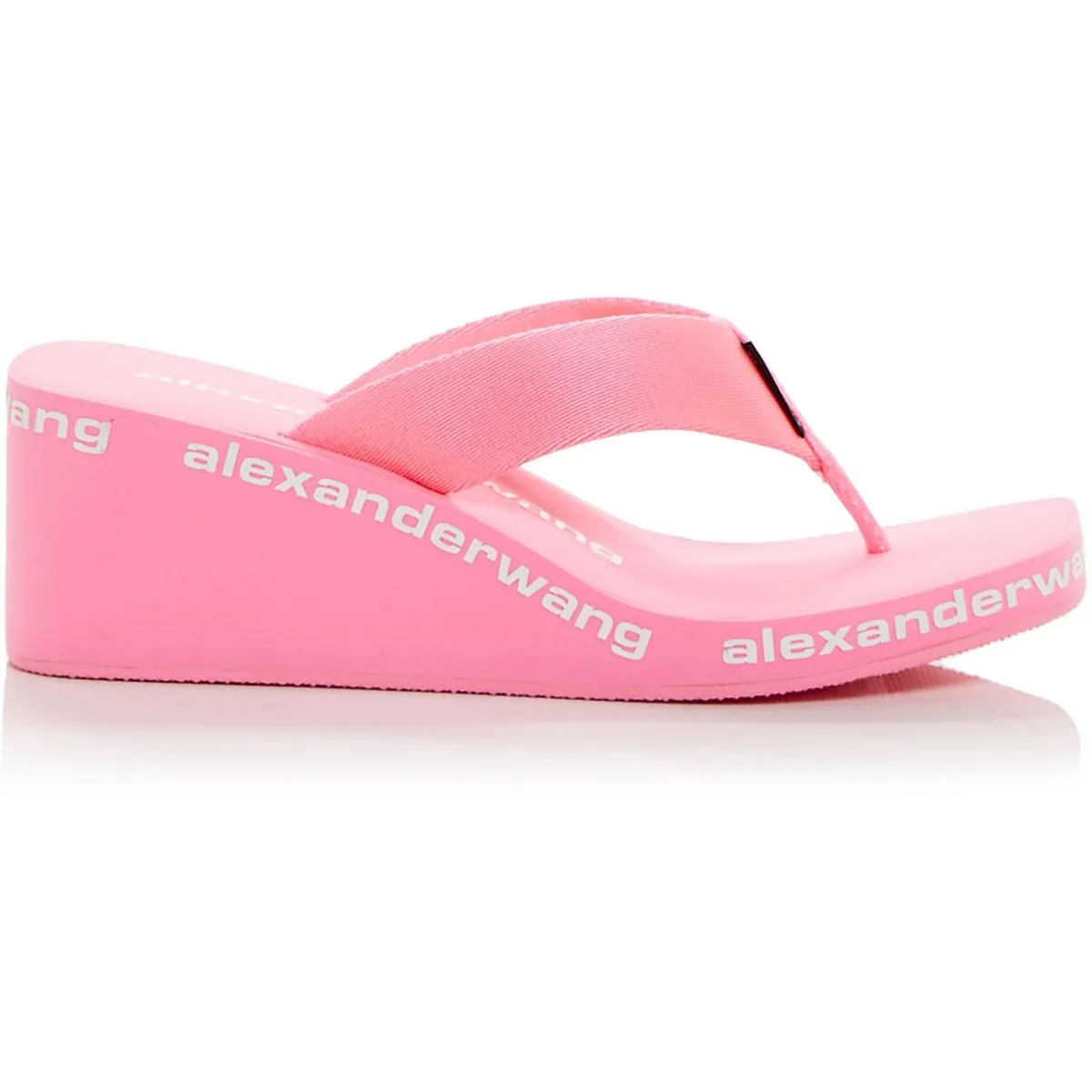 Alexander Wang Womens AW Wedge Flip Flop Slip On Casual Thong Sandals