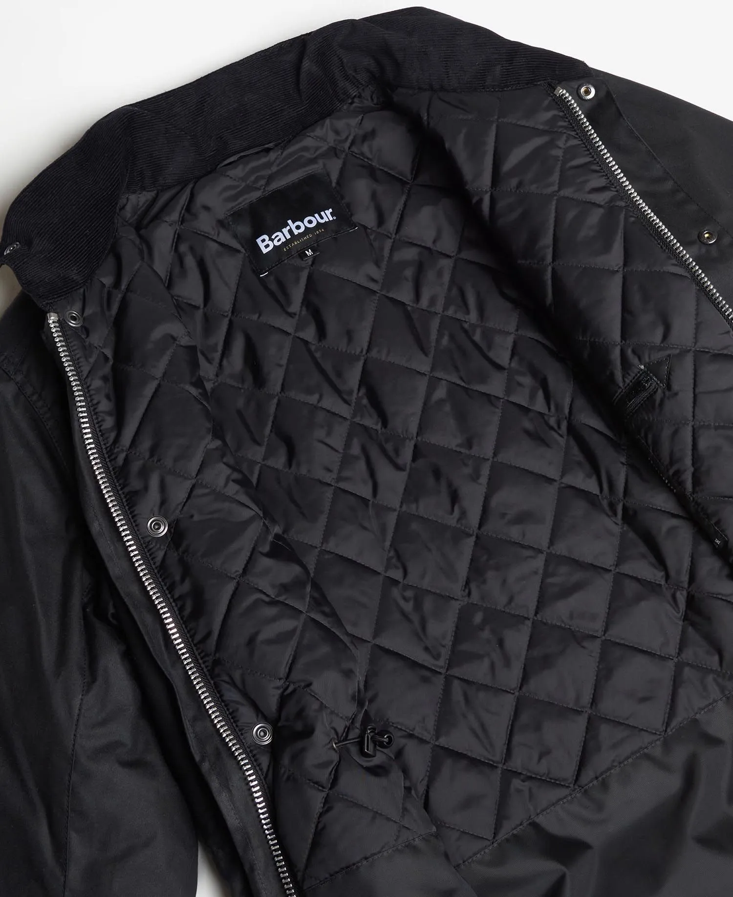 Barbour Coat Sapper Wax Black