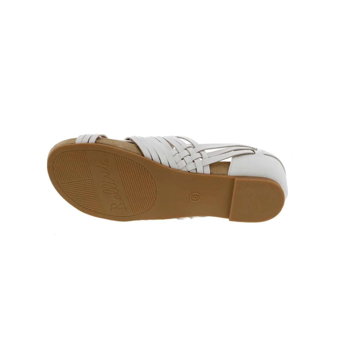 Bellini Native Women Dress Sandals In White Smooth