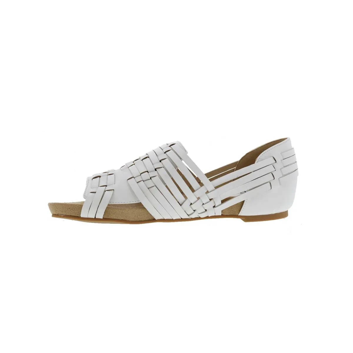 Bellini Native Women Dress Sandals In White Smooth