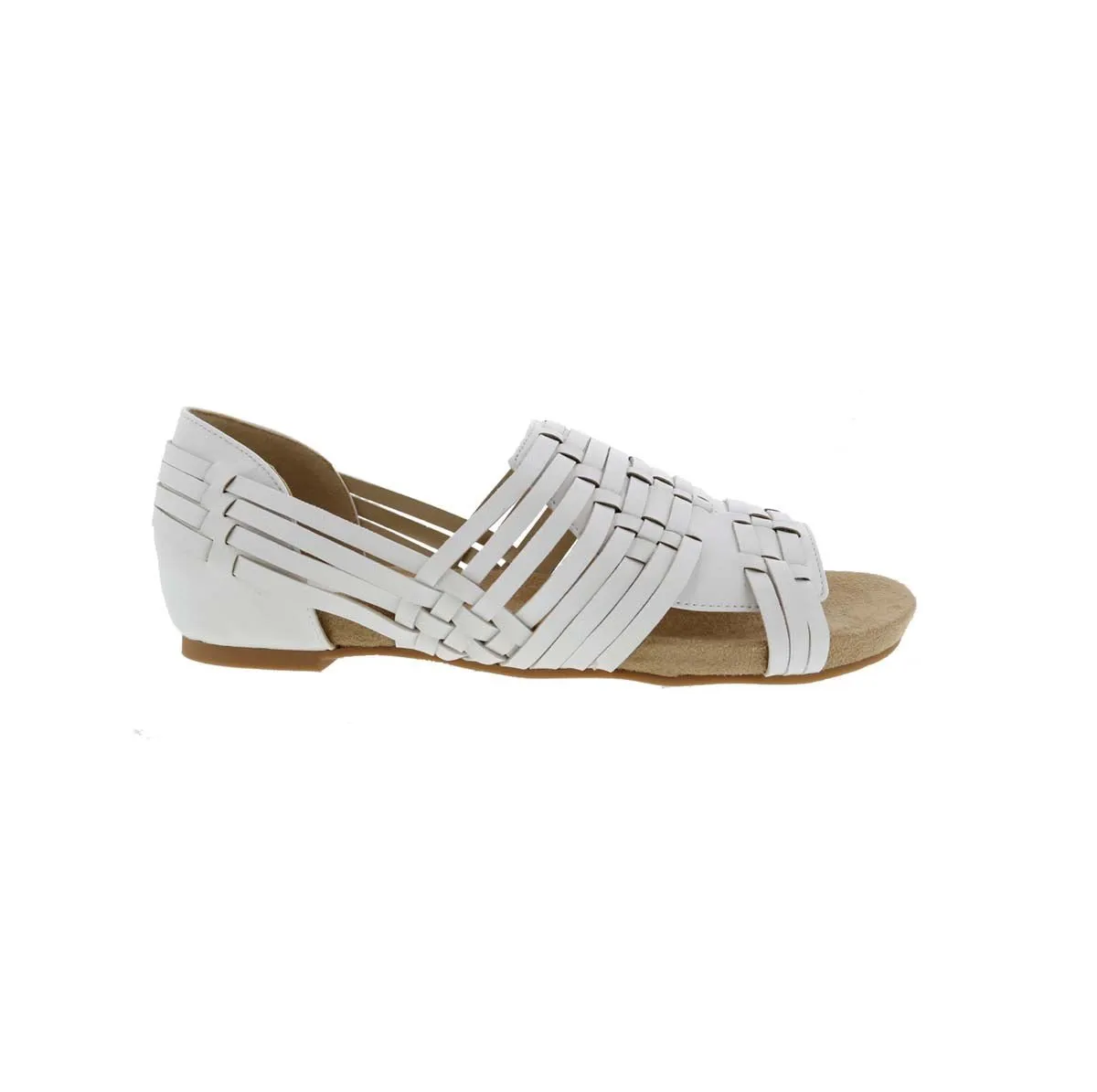 Bellini Native Women Dress Sandals In White Smooth