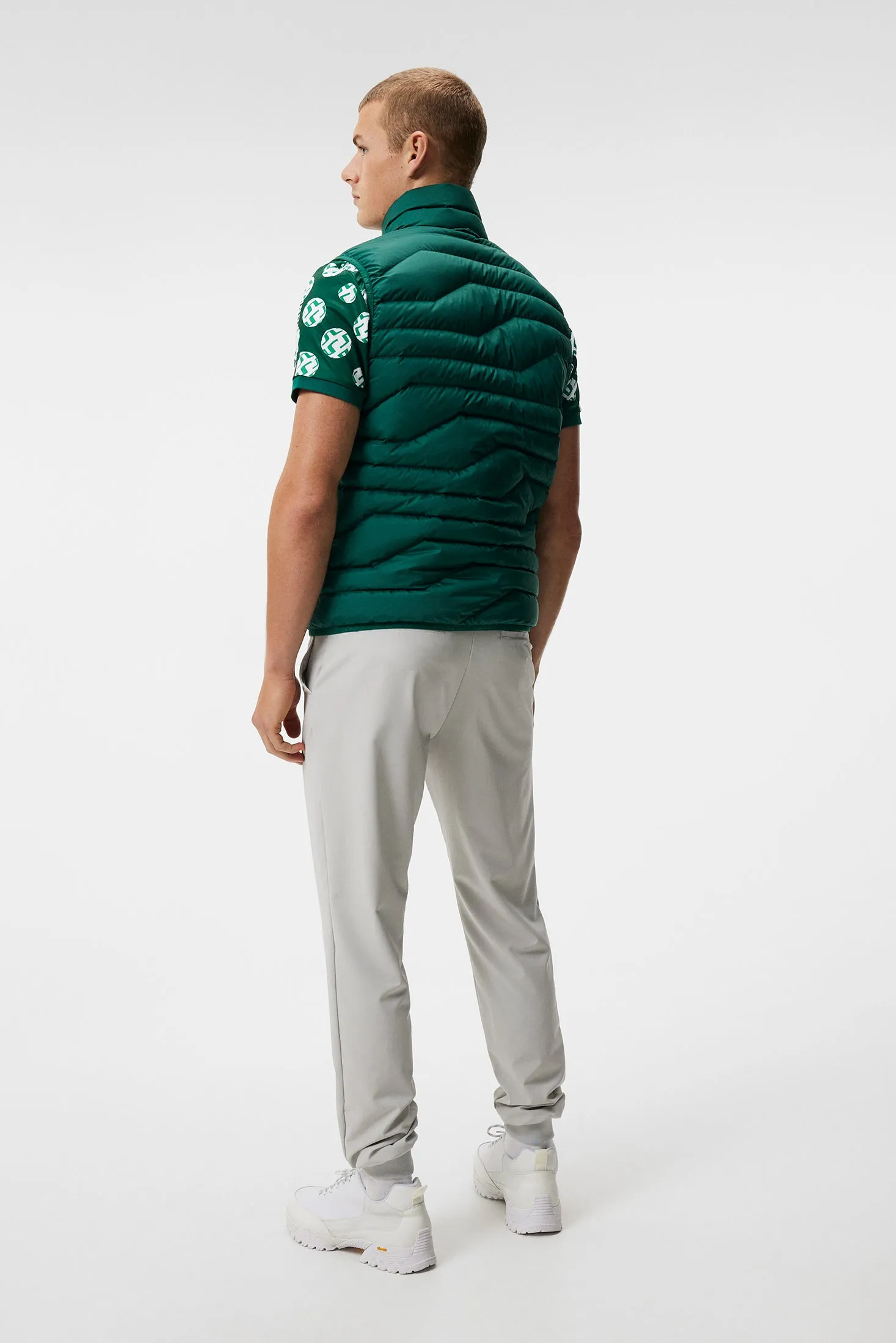 Cliff Light Down Vest / Rain Forest