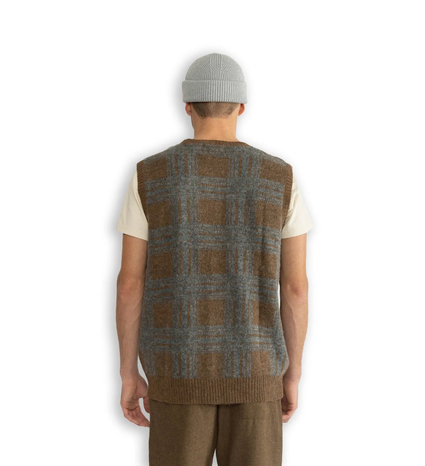 Gilet Loose Knit Grigio