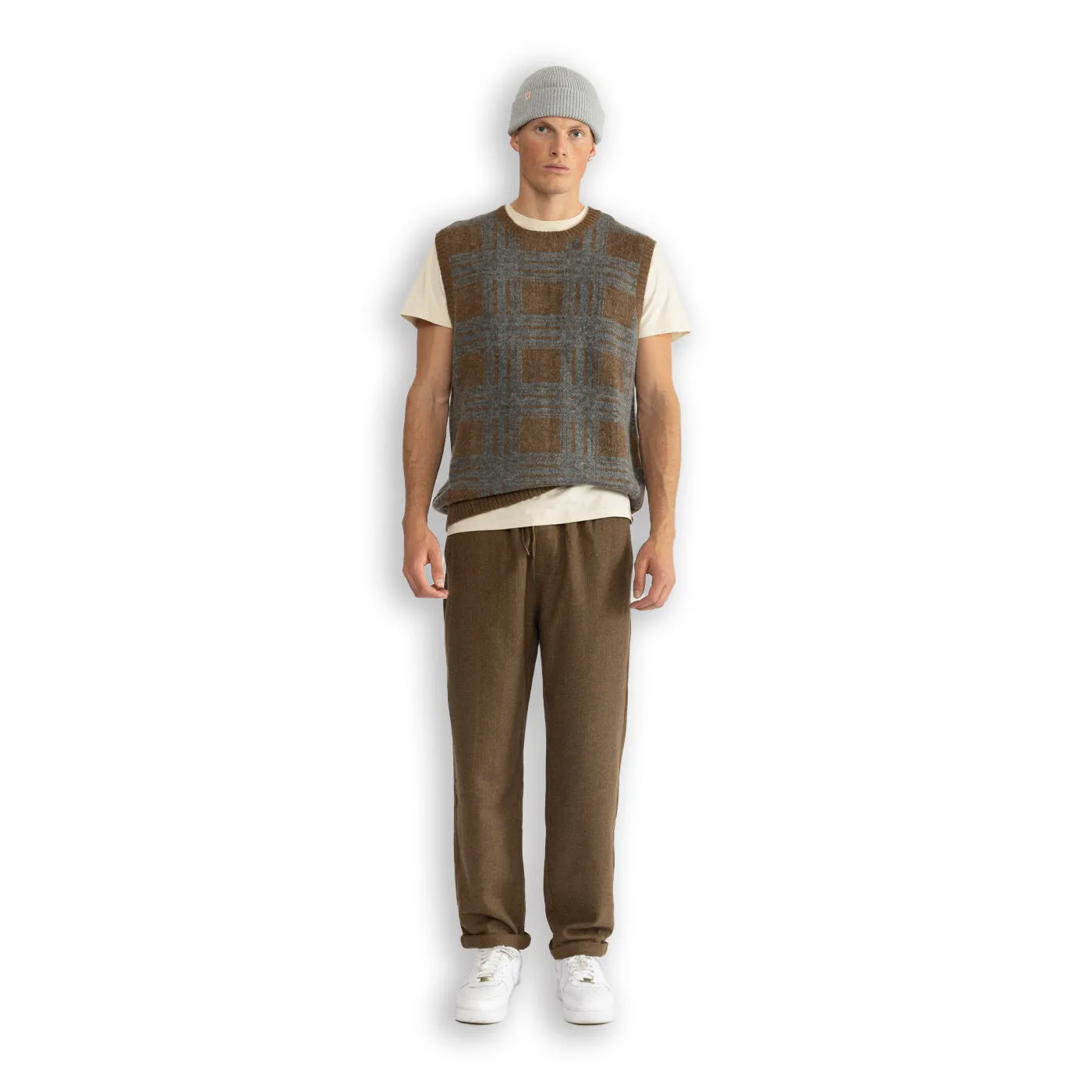 Gilet Loose Knit Grigio