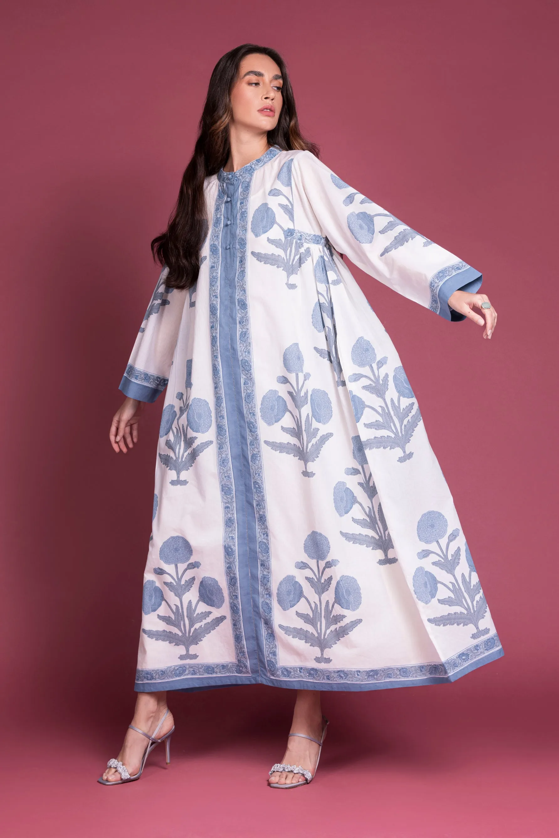 Gol - E - Posta Poppy  Kaftan