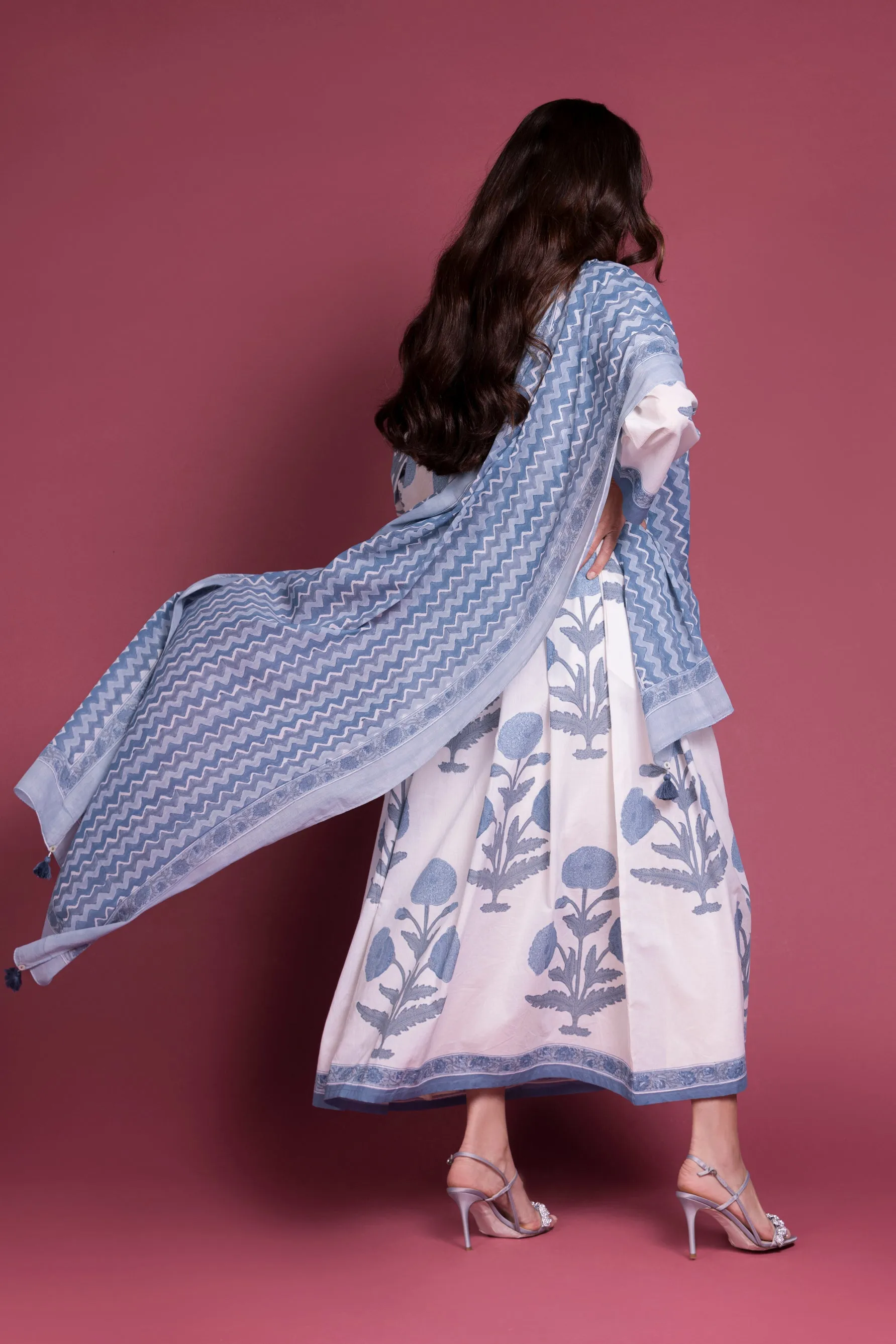 Gol - E - Posta Poppy  Kaftan