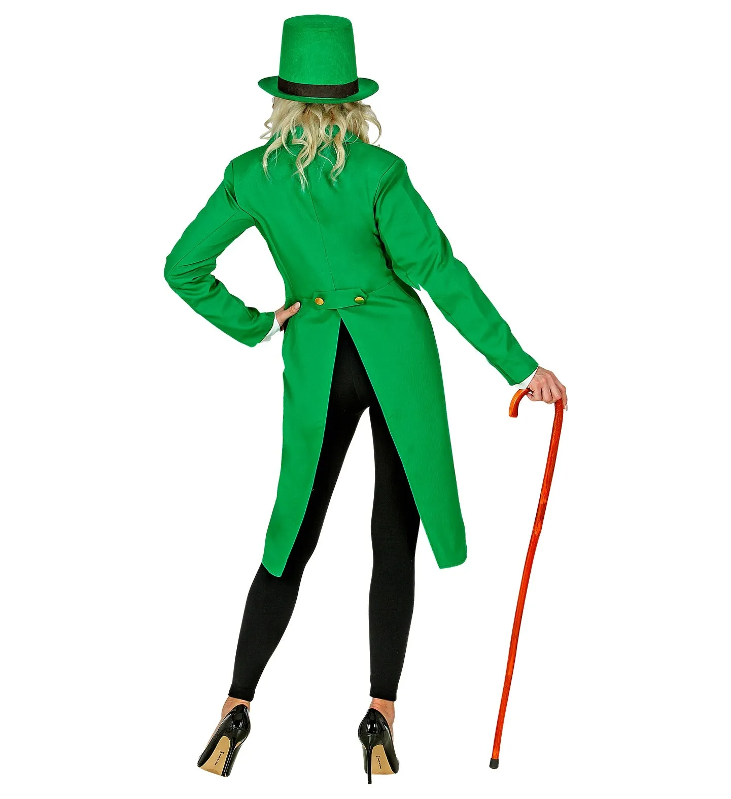 Green Tailcoat Jacket Ladies