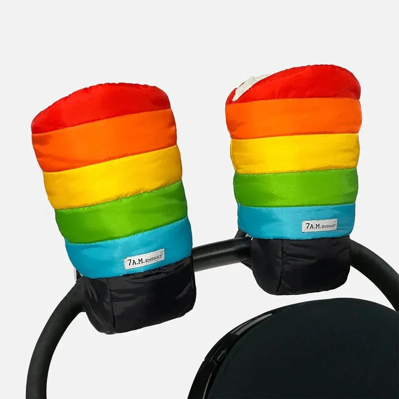 >7 A.M. Enfant Warmmuffs - Rainbow