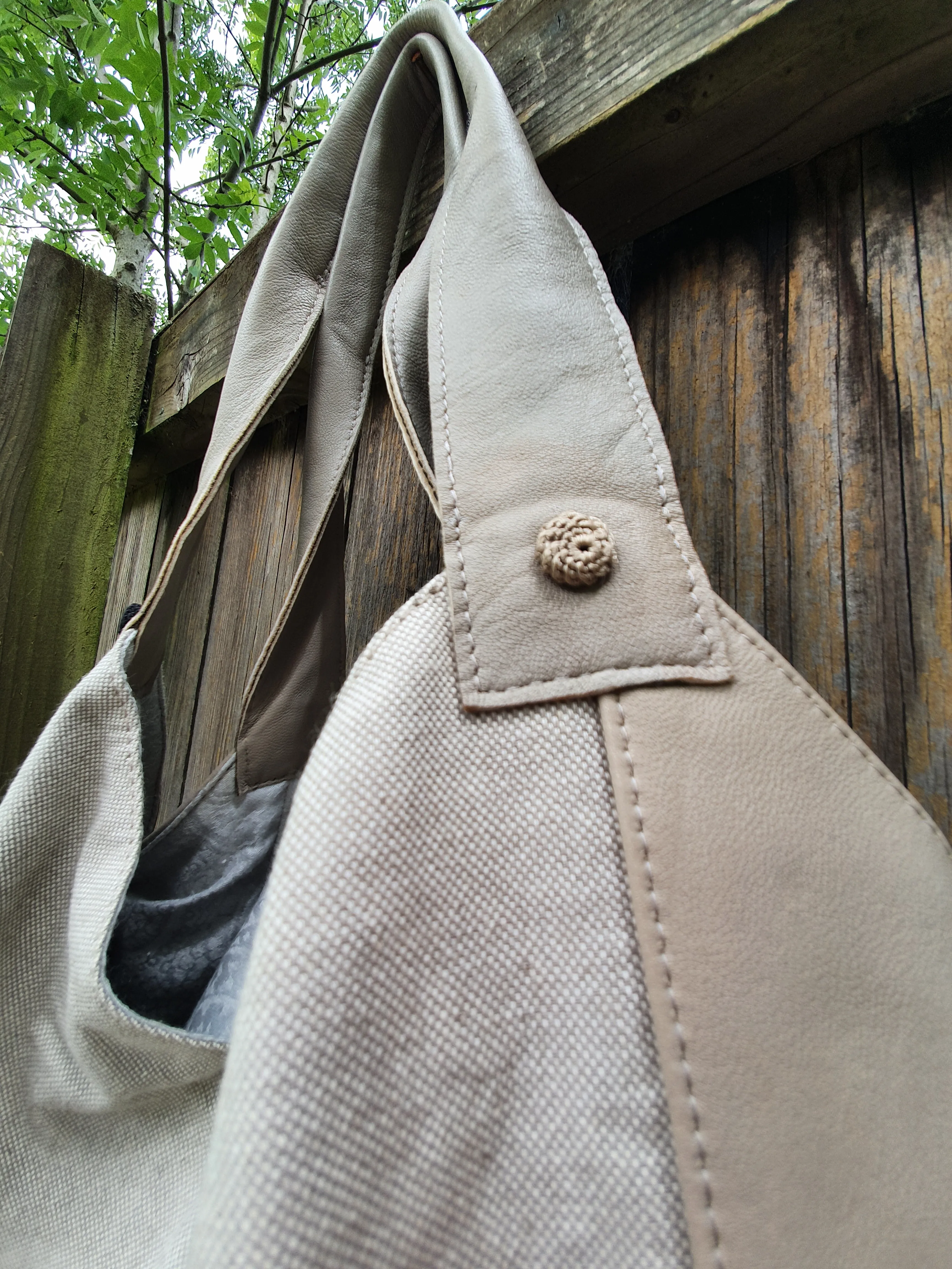 leather & fabric bags JUSTINE