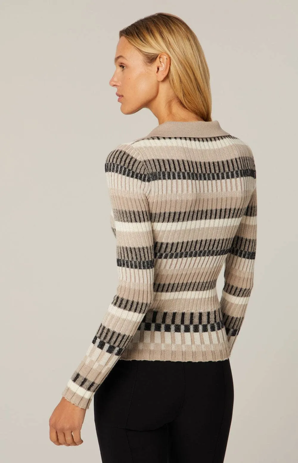 Luisa Polo Sweater | Stone