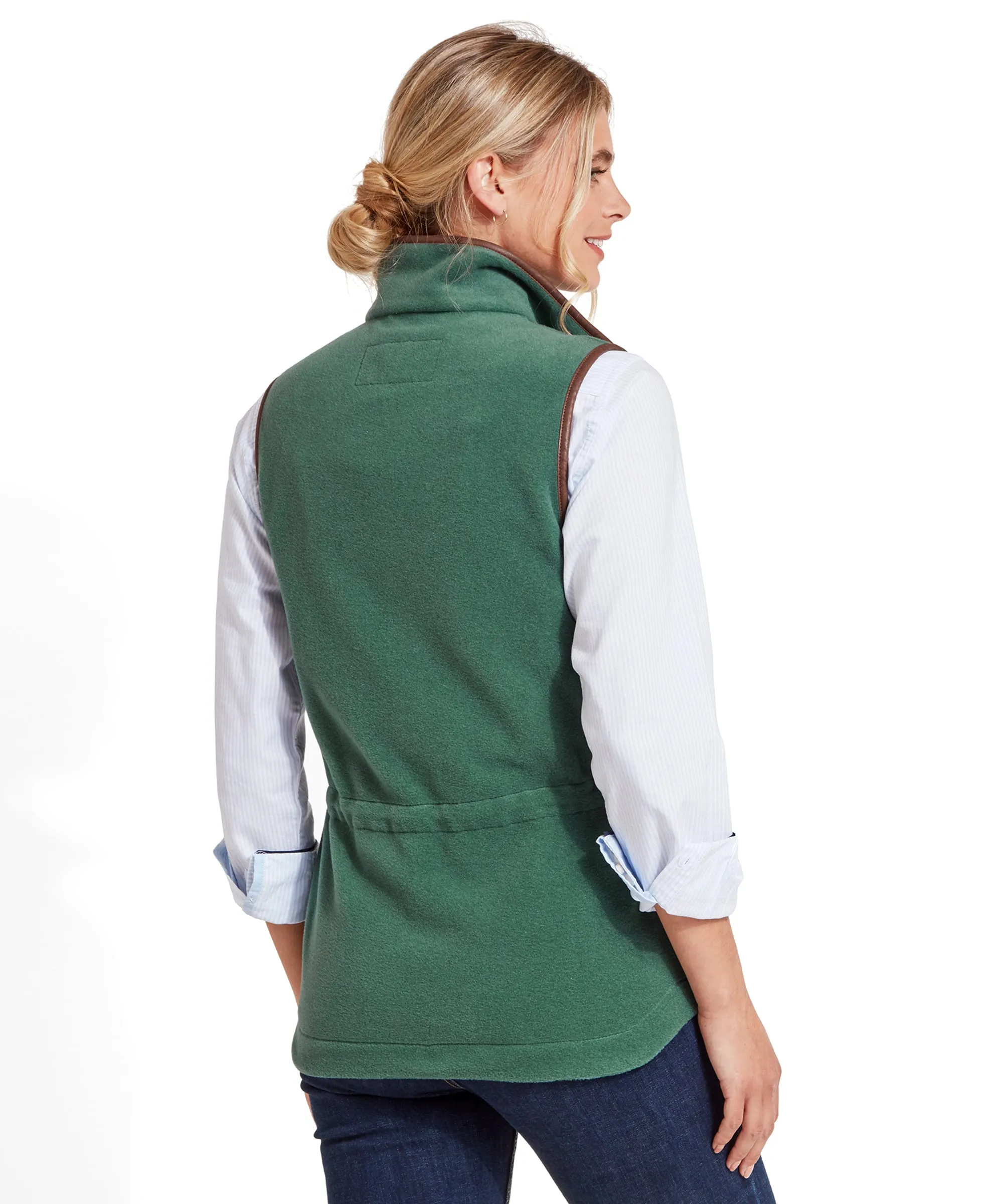 Lyndon Fleece Gilet - Duck Egg