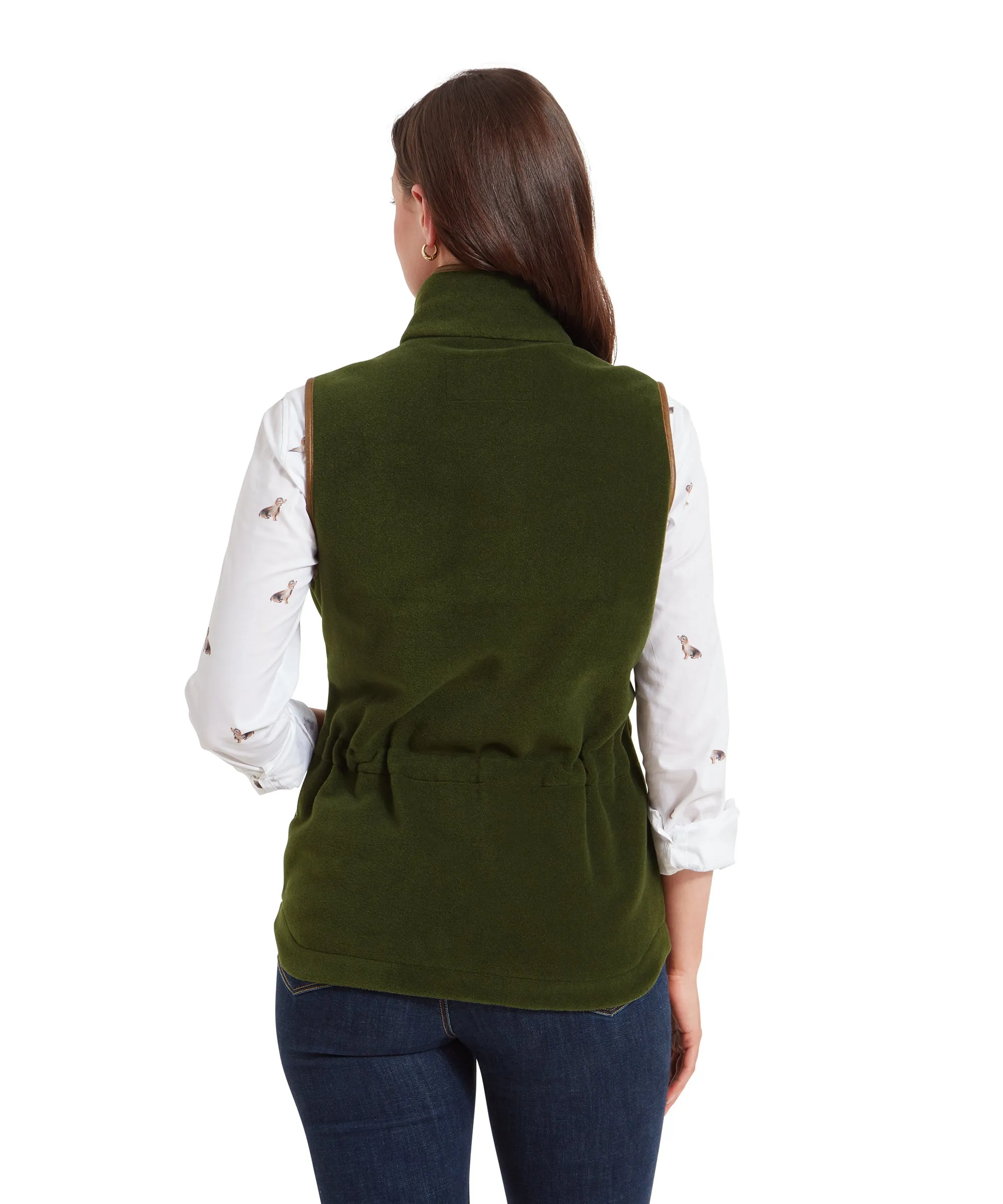 Lyndon Fleece Gilet - Forest