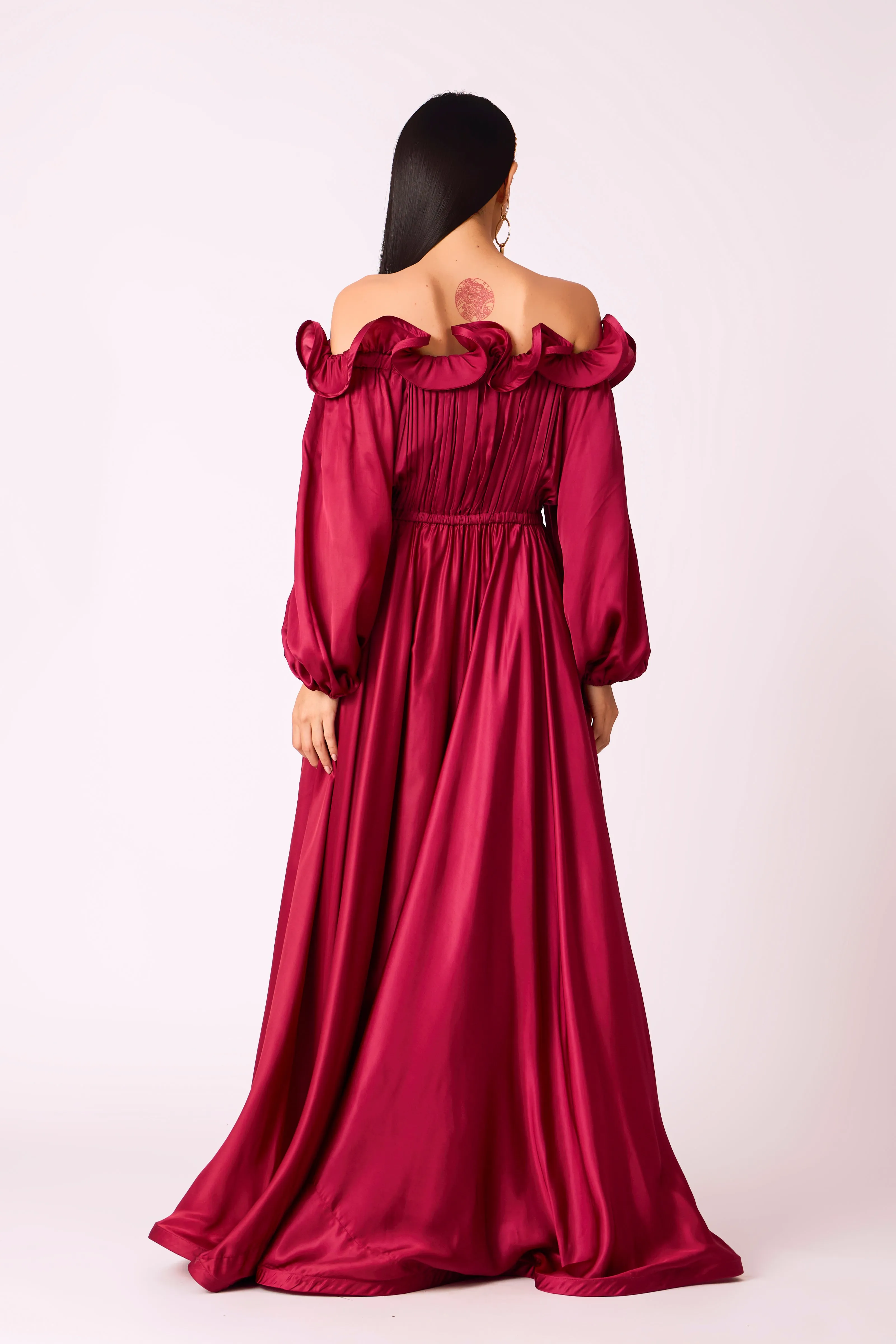 Madeline Satin Maxi