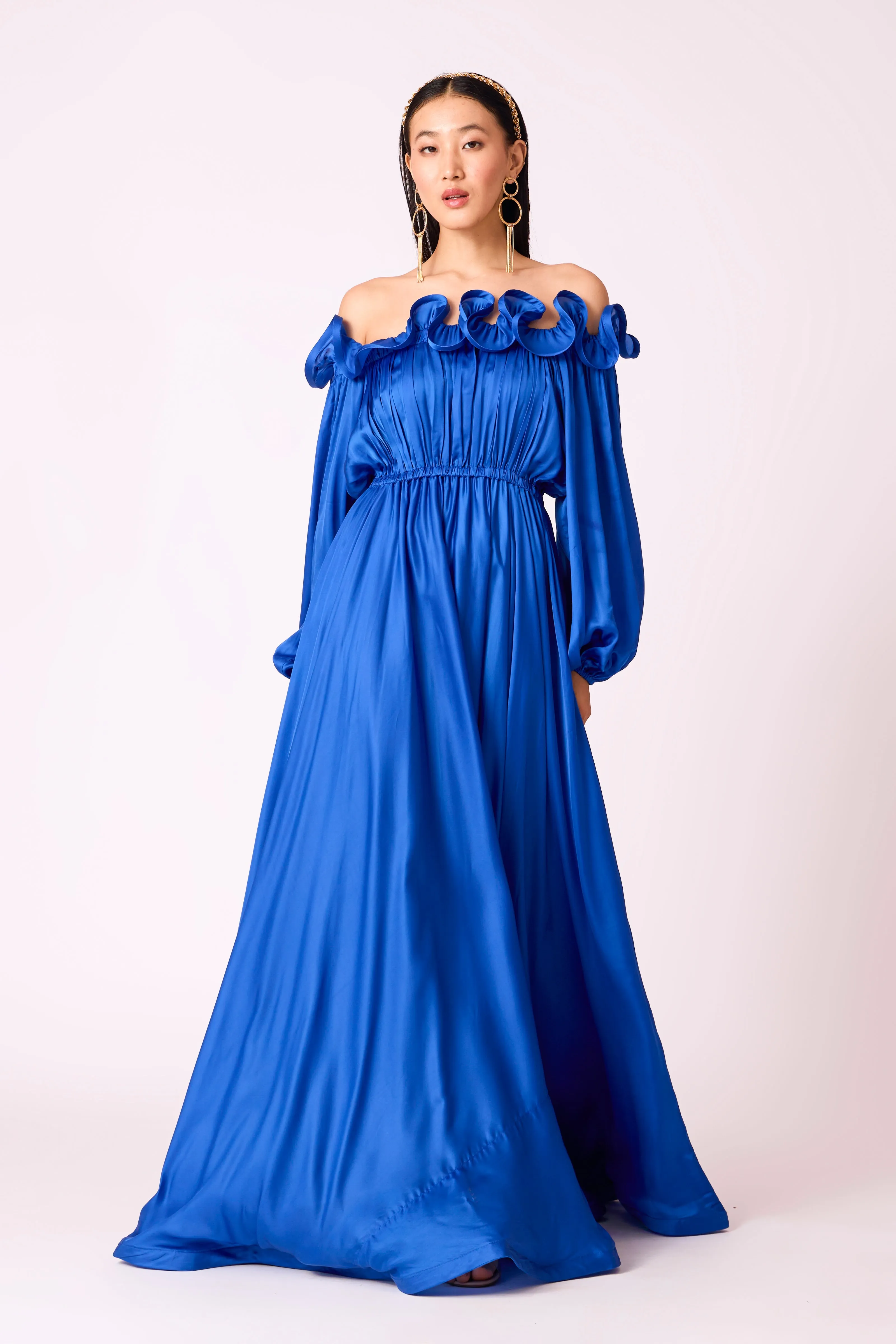 Madeline Satin Maxi