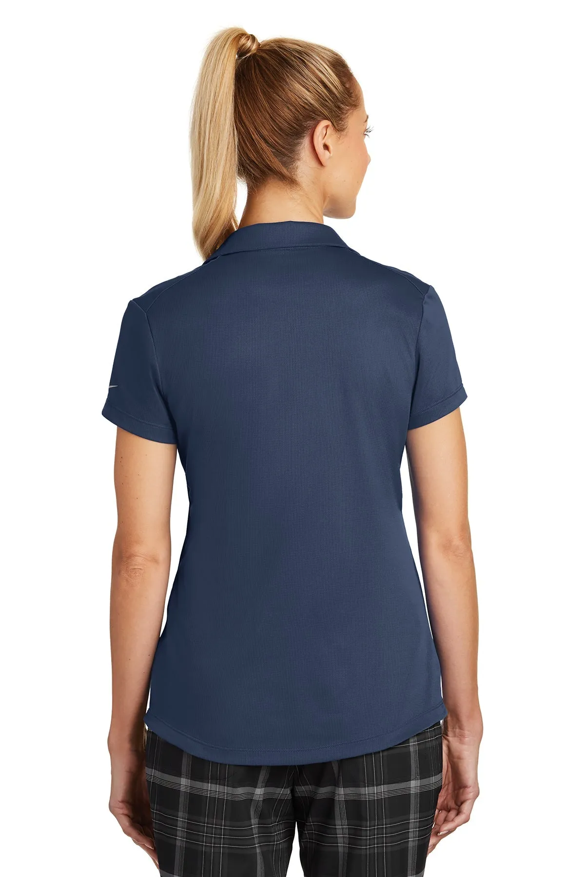 Nike Ladies Dri-FIT Legacy Customized Polos, Midnight Navy