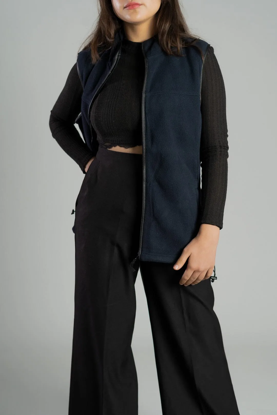 Premium Equestrian Women's Polar Fleece Body Warmer Gilet