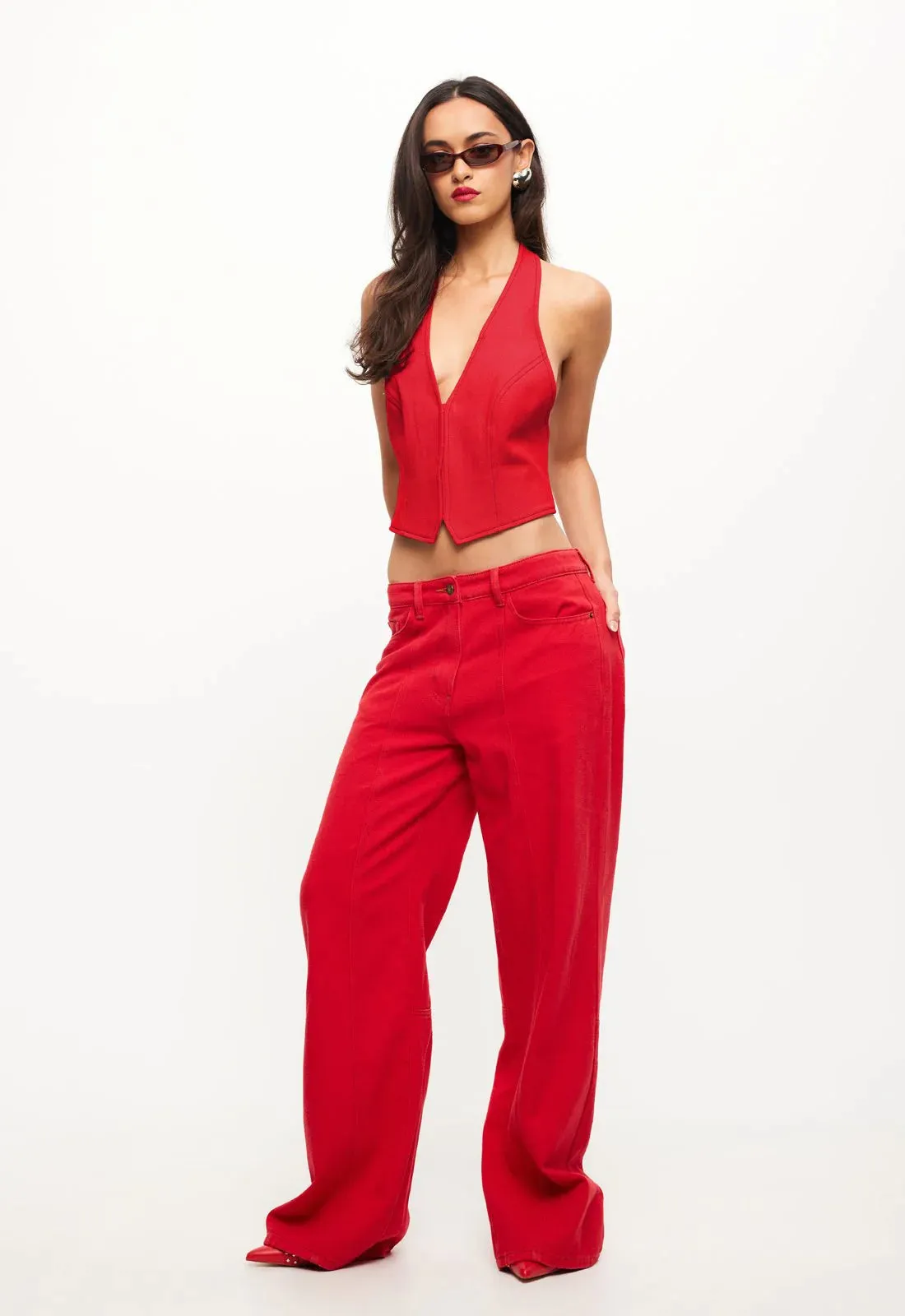 Rasha Thadani styled Cherry Halter