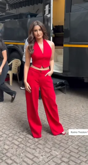 Rasha Thadani styled Cherry Halter