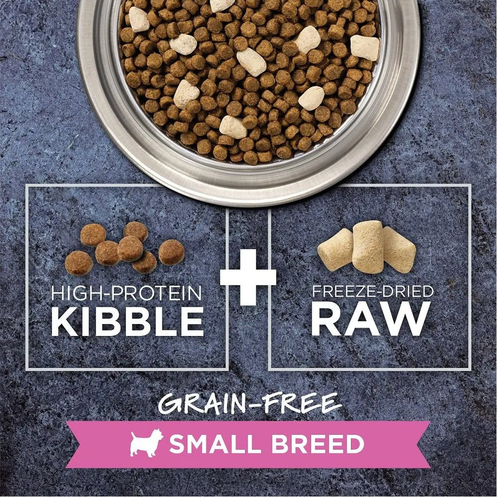 Raw Boost Grain Free Kibble   Raw for Small Breed Dog Dry Food - Real Beef