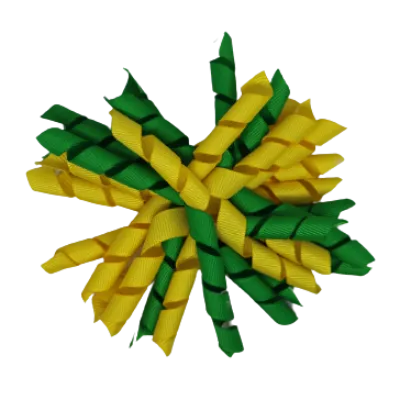 School Hair Accessories Korker Non Slip Clip - Daffodil Yellow (28 colours options to pick from)