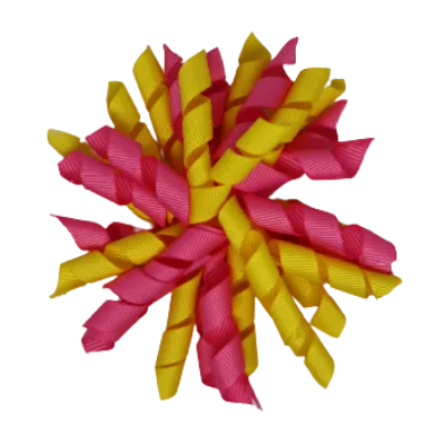 School Hair Accessories Korker Non Slip Clip - Daffodil Yellow (28 colours options to pick from)