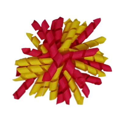 School Hair Accessories Korker Non Slip Clip - Daffodil Yellow (28 colours options to pick from)