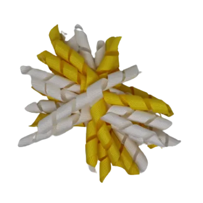 School Hair Accessories Korker Non Slip Clip - Daffodil Yellow (28 colours options to pick from)