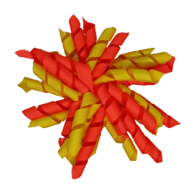 School Hair Accessories Korker Non Slip Clip - Daffodil Yellow (28 colours options to pick from)
