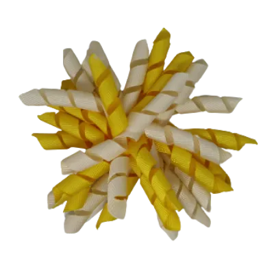 School Hair Accessories Korker Non Slip Clip - Daffodil Yellow (28 colours options to pick from)
