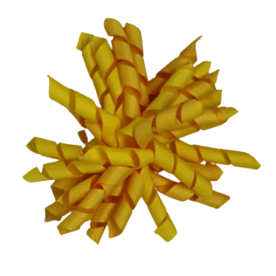 School Hair Accessories Korker Non Slip Clip - Daffodil Yellow (28 colours options to pick from)