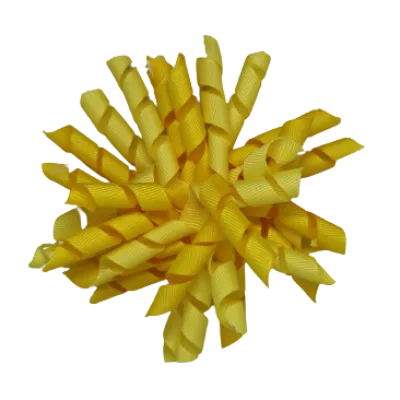 School Hair Accessories Korker Non Slip Clip - Daffodil Yellow (28 colours options to pick from)