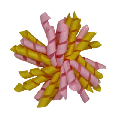 School Hair Accessories Korker Non Slip Clip - Daffodil Yellow (28 colours options to pick from)