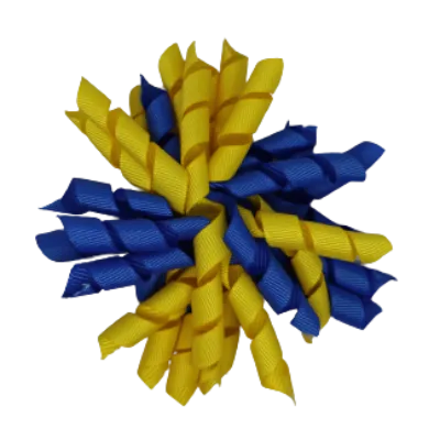 School Hair Accessories Korker Non Slip Clip - Daffodil Yellow (28 colours options to pick from)