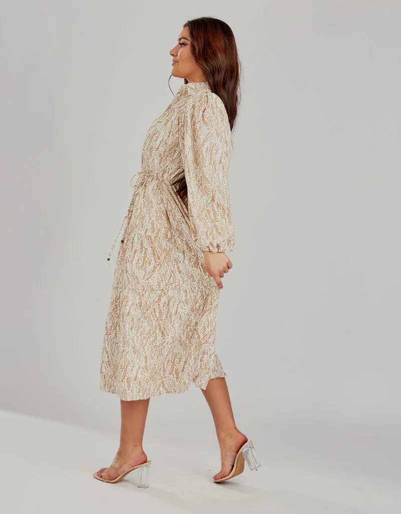 Sibel Print Dress