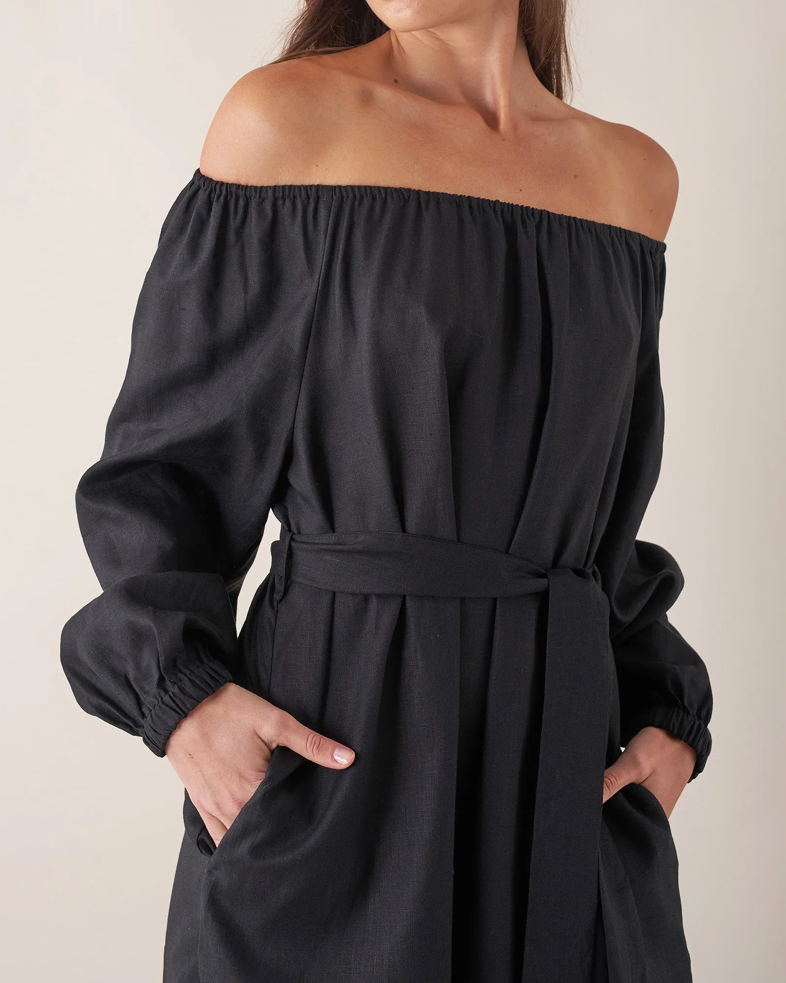 Tala Linen Maxi Dress - Tala