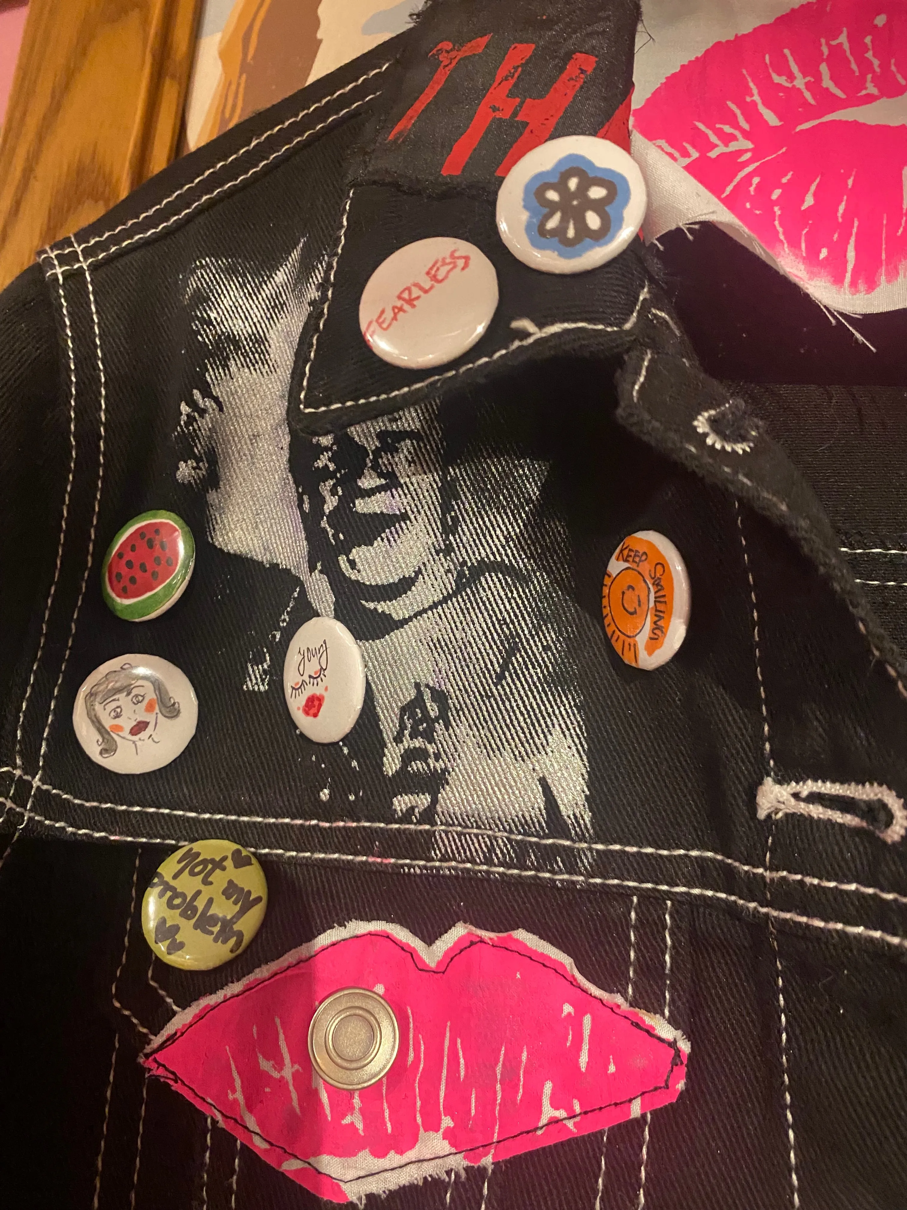 The Clash Punk Band Cropped Jacket