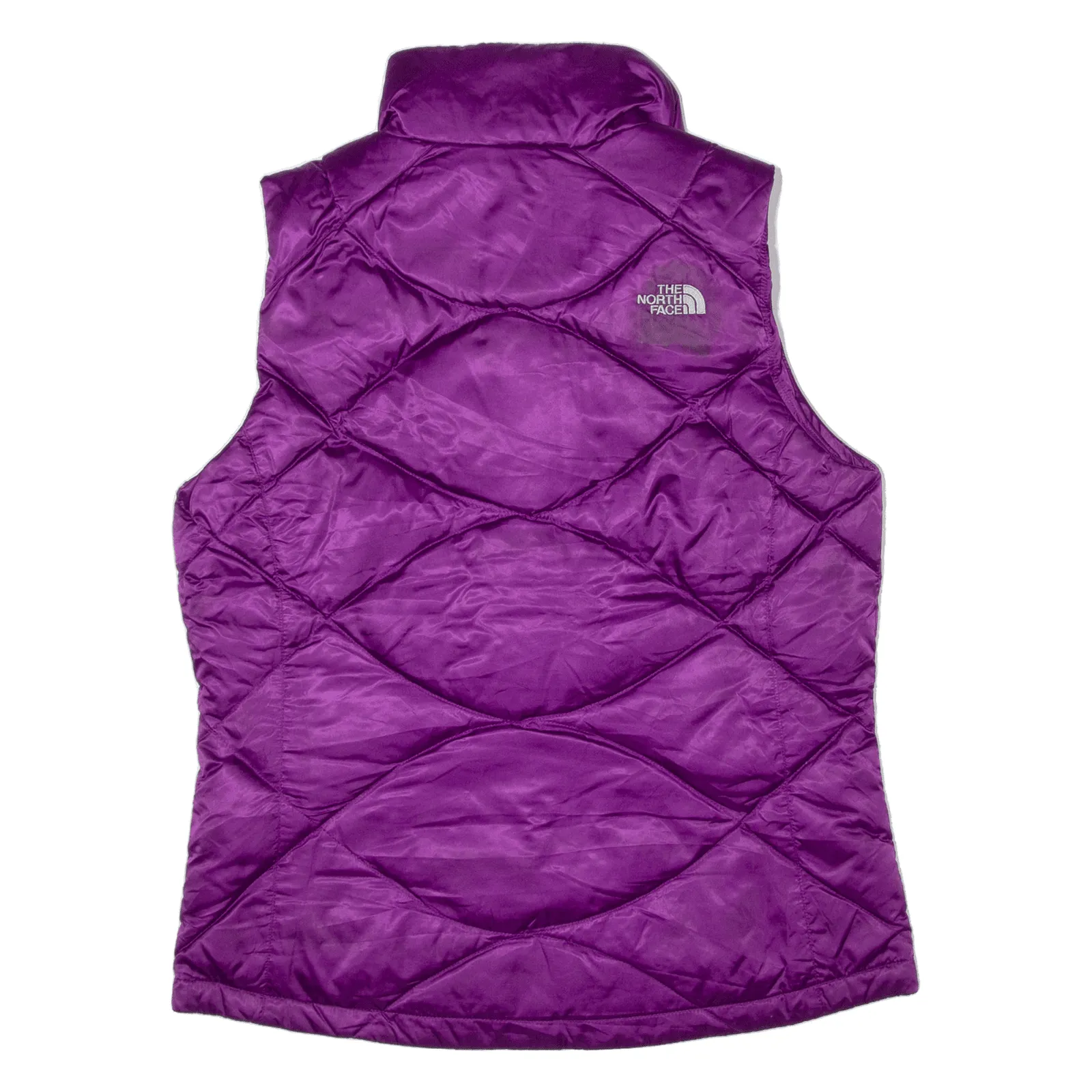 THE NORTH FACE 550 Puffer Gilet Purple Nylon Womens M