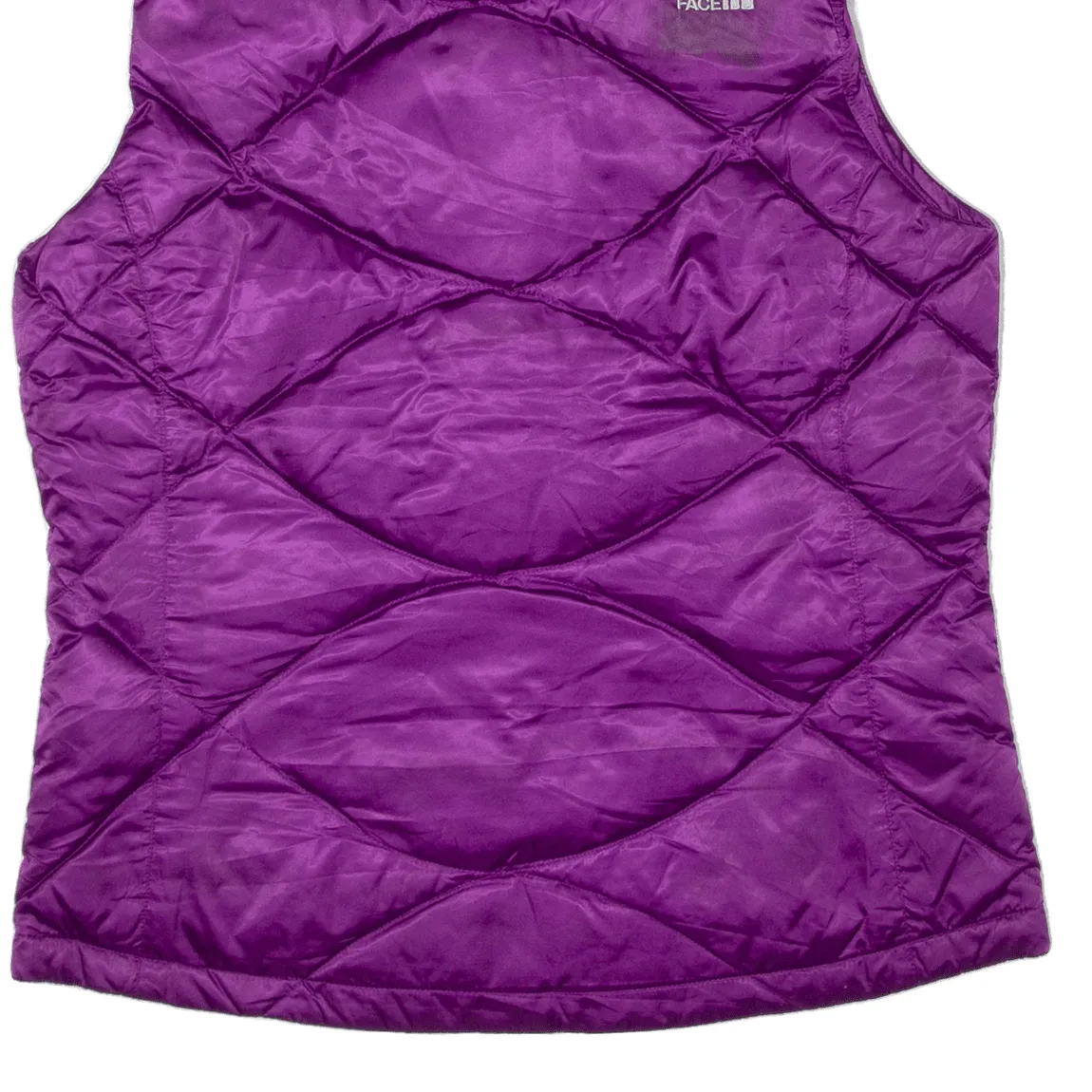 THE NORTH FACE 550 Puffer Gilet Purple Nylon Womens M