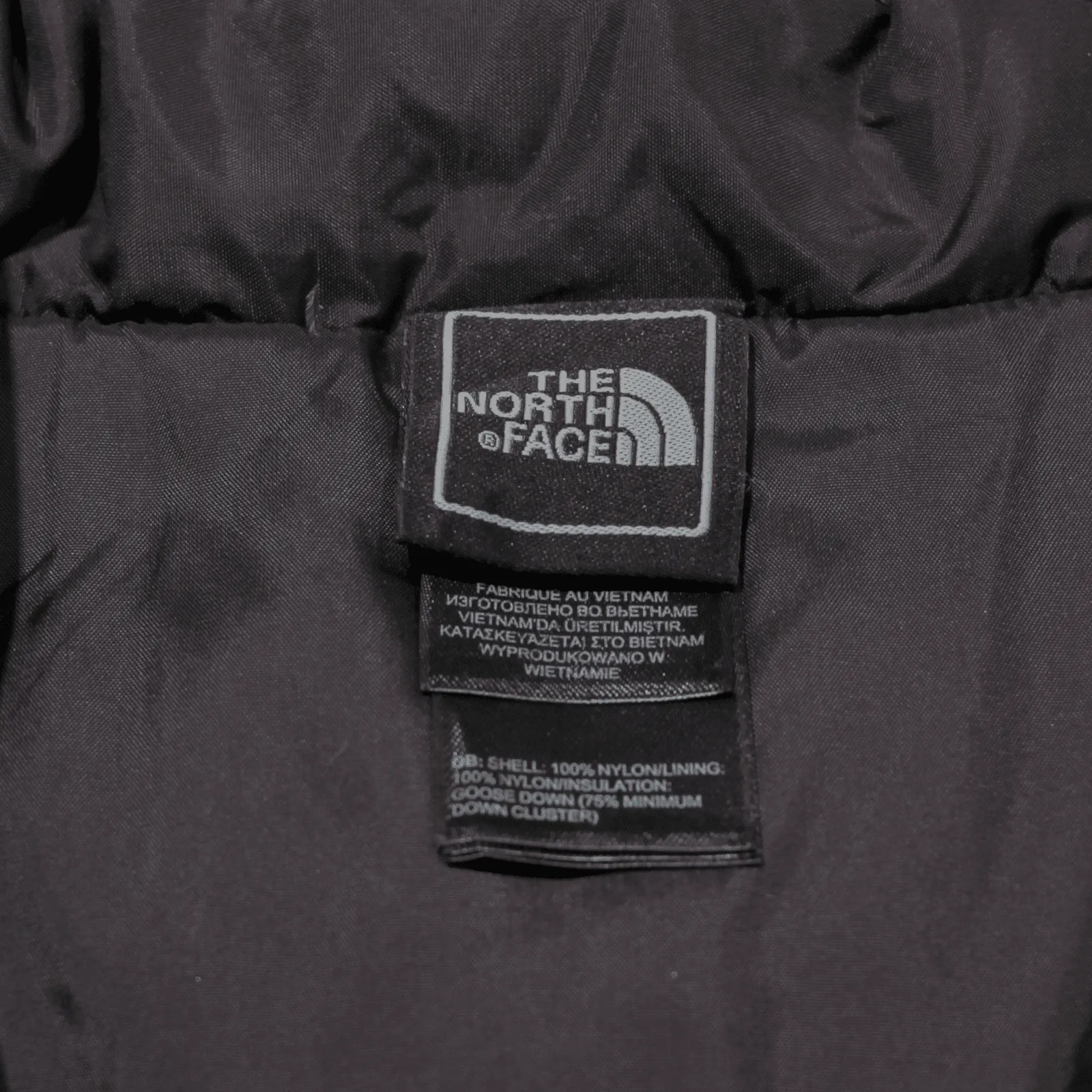 THE NORTH FACE 550 Puffer Gilet Purple Nylon Womens M