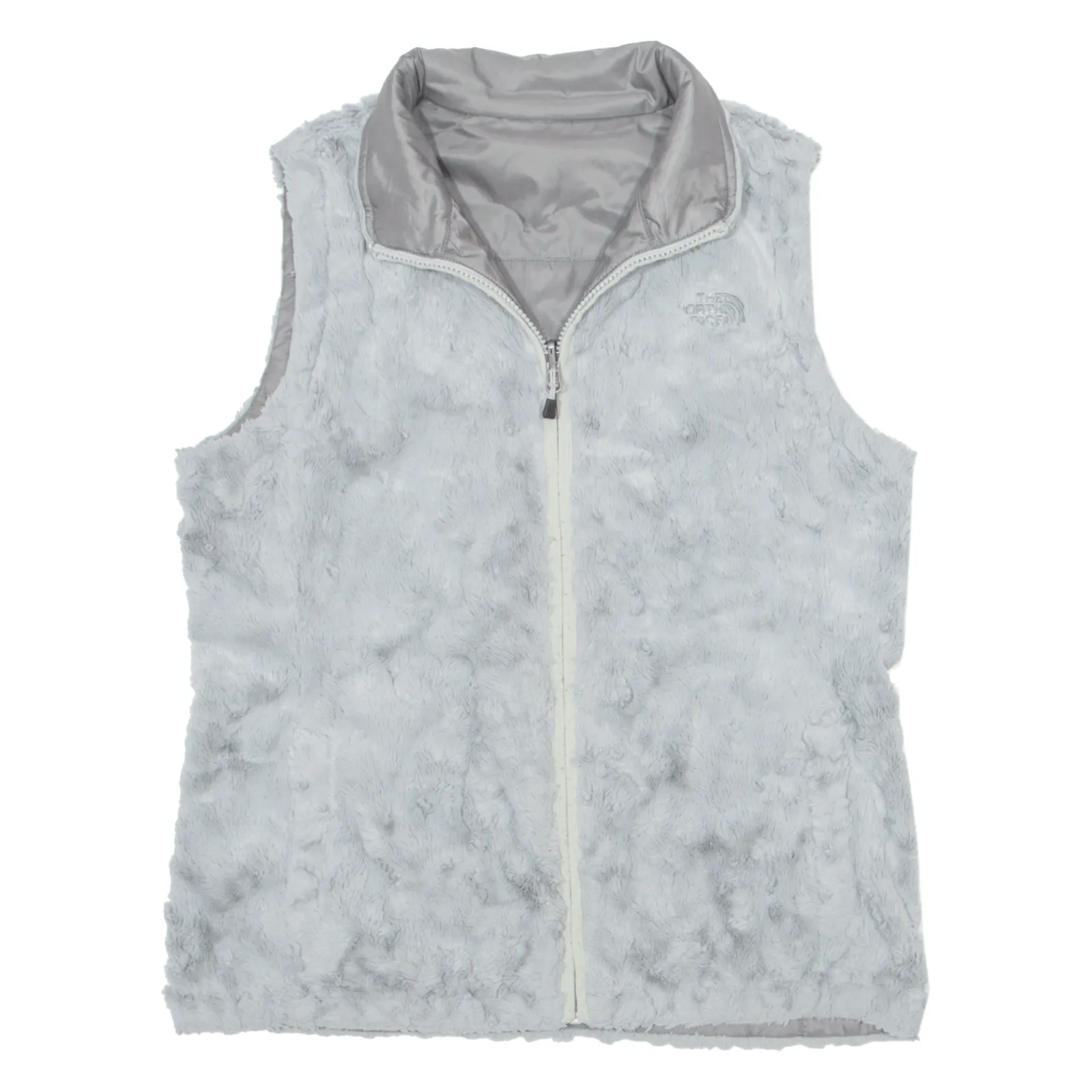 THE NORTH FACE Reversible Womens Puffer Gilet Grey S