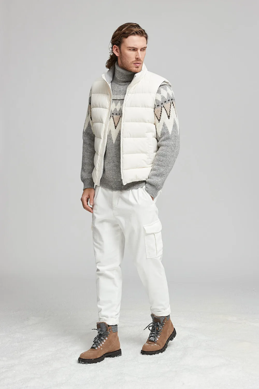 WR sleeveless goose down jacket